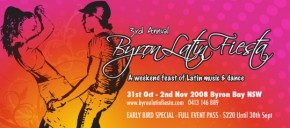 Byron Bay Latin Fiesta banner