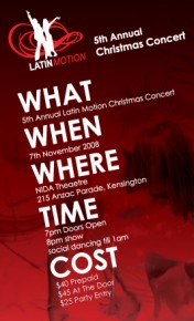 Latin Motion Christmas party